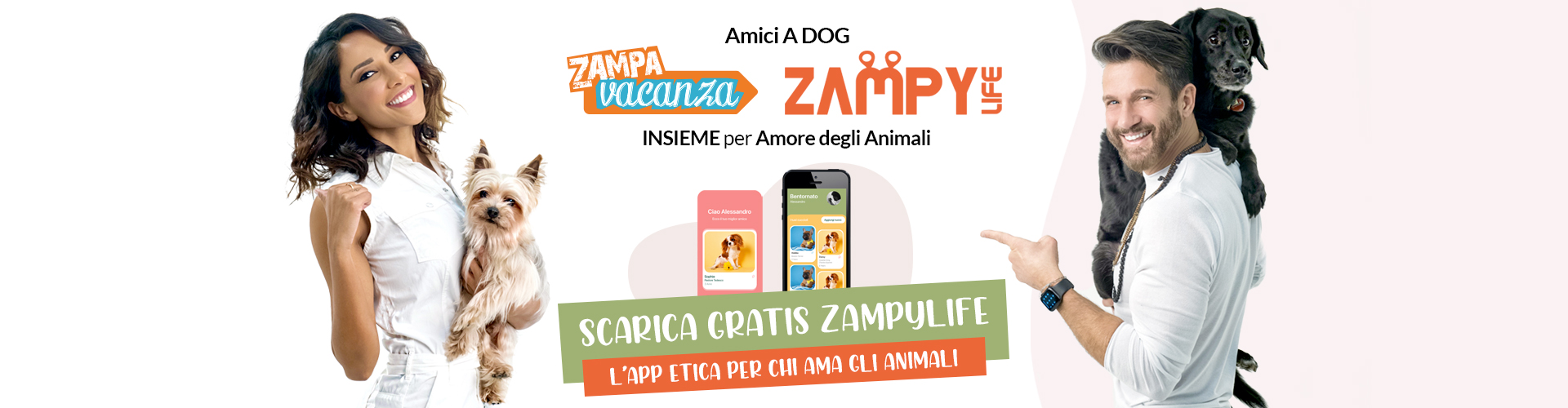 ZAMPYLIFE L’App etica e GRATUITA per chi ama gli animali