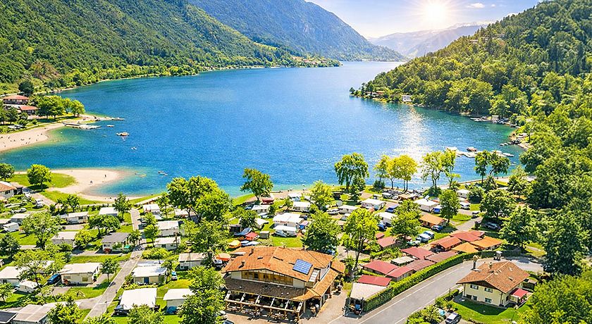 Camping al lago Ledro