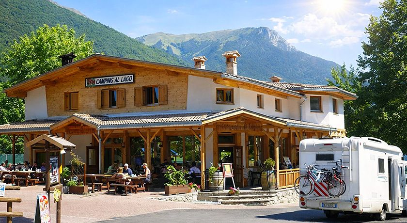 Camping al lago Ledro