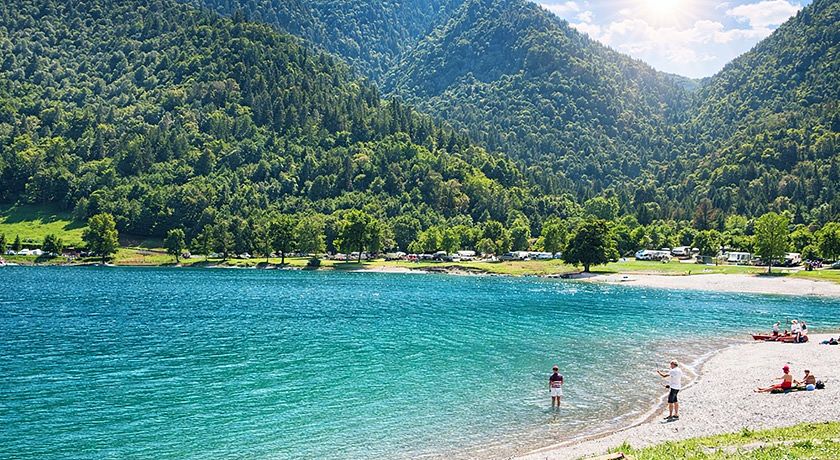 Camping al lago Ledro