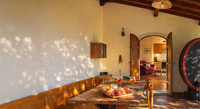 Cottage immerso nella campagna toscana