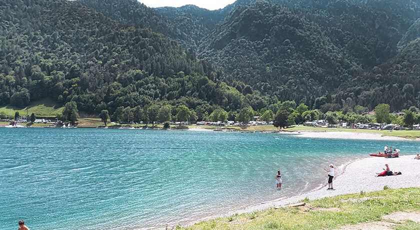 Camping al lago Ledro