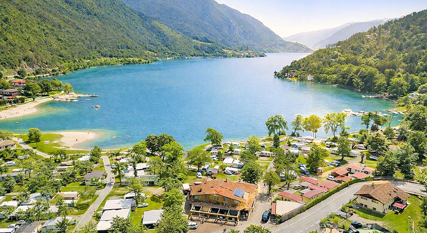 Camping al lago Ledro