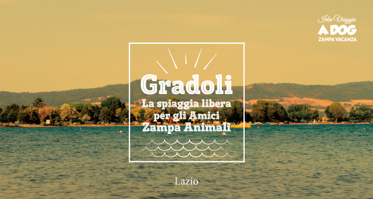 La spiaggia pet friendly di Gradoli