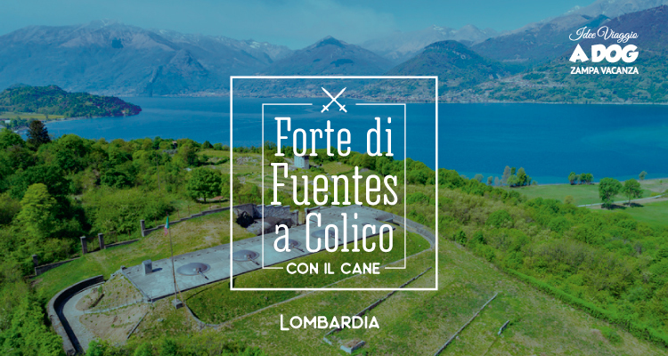 Forte di Fuentes a Colico con il cane