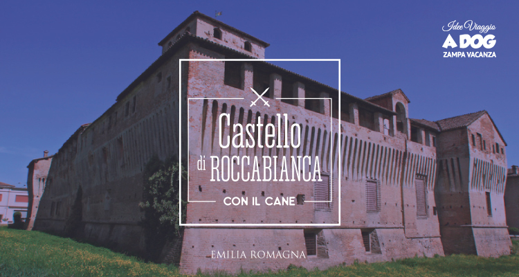 Castello di Roccabianca con il cane