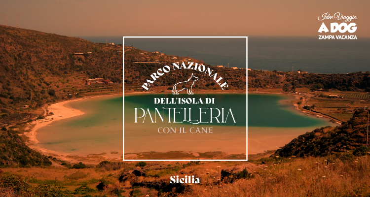 Parco Nazionale dell'isola di Pantelleria con il cane