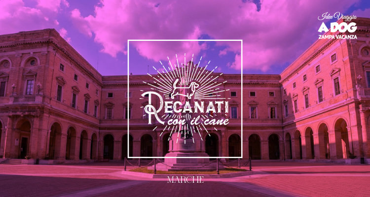 Recanati con il cane
