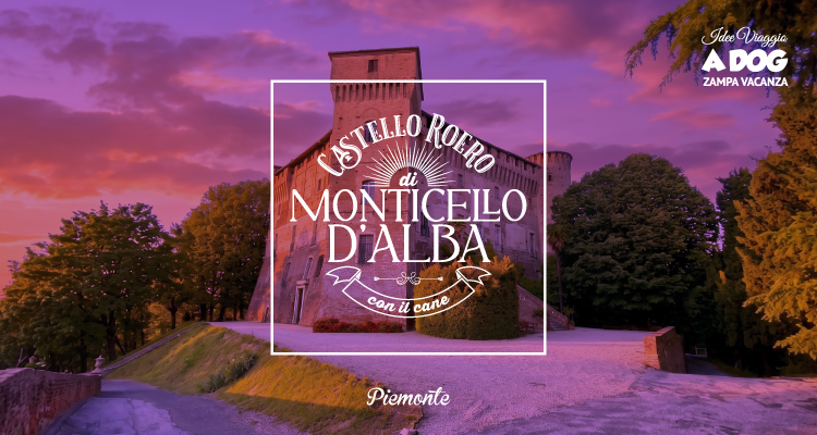 Visitare il Castello Roero di Monticello d'Alba con il cane